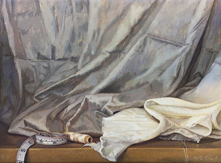 Silk Linen Thread Tape by Ann Maree Clark | Lethbridge Gallery